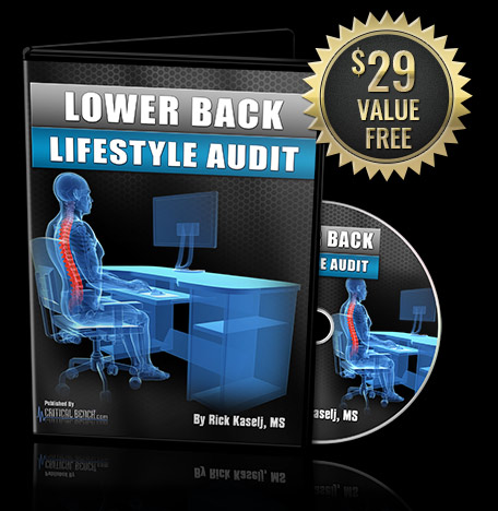 Lower Back Pain Lifestyle Audit